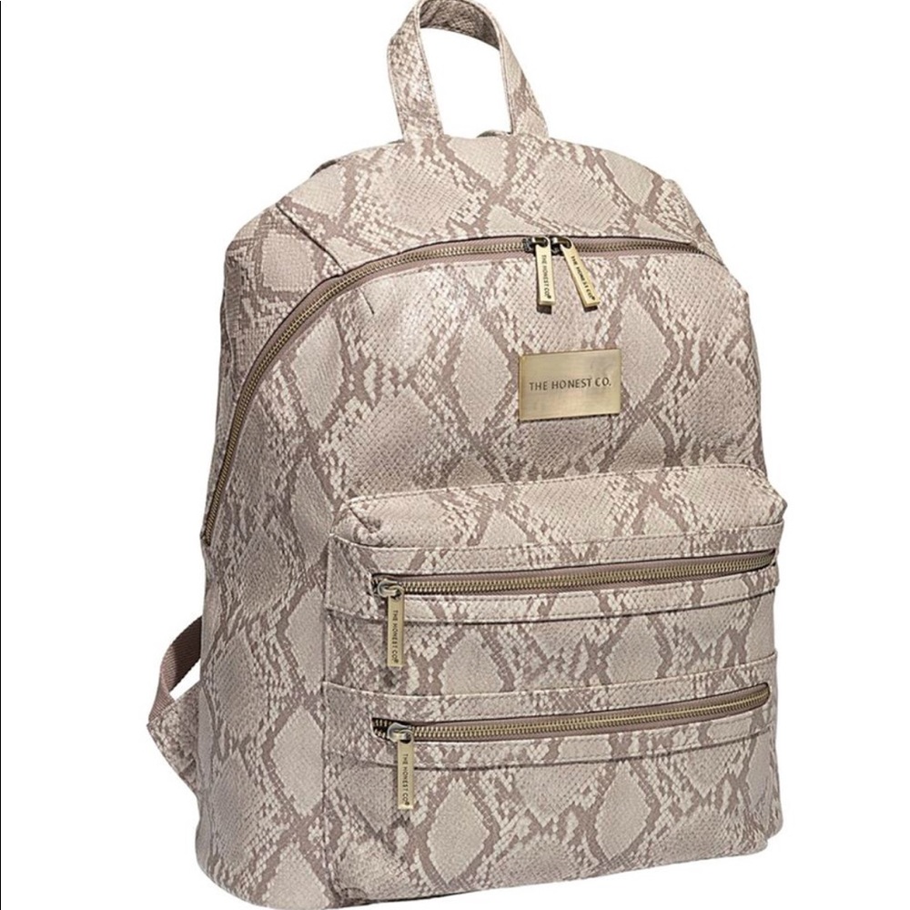 Honest diaper bag snakeskin